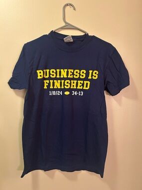 Navy Blue Graphic T-Shirt